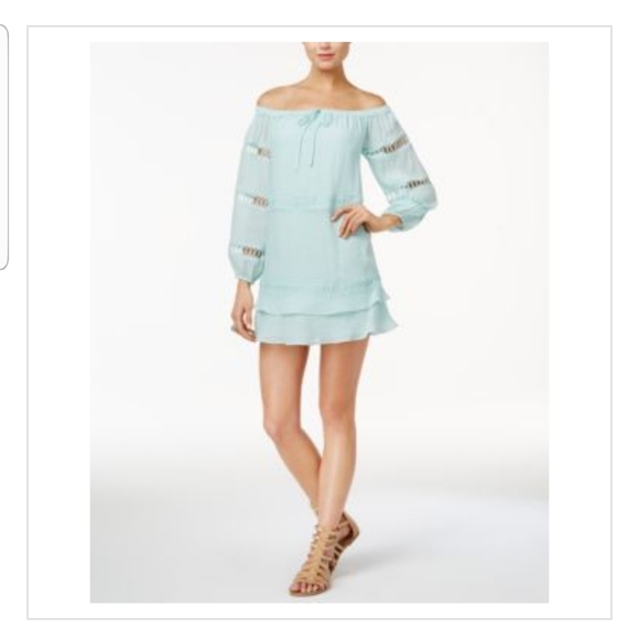 🌷Guess off the shoulder Karena dress - Picture 1 of 6